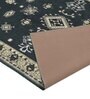 Grey Traditional Polyester 5 ft x 7 ft Machine made Carpet