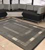 Grey Traditional Wool Hand Woven Carpet
