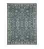 Grey Traditional Wool 4ft x 6ft Hand Tufted Carpet