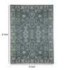 Grey Traditional Wool 4ft x 6ft Hand Tufted Carpet