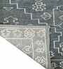 Grey Traditional Wool 4ft x 6ft Hand Tufted Carpet