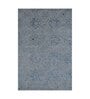 Grey Traditional Wool 5 ft x 7 ft Hand Tufted Carpet