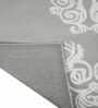 Grey Traditional Wool 5ft x 8 ft Hand Tufted Carpet