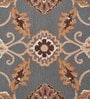 Grey Traditional Wool 6 ft x 9 ft Hand Tufted Carpet