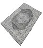 Grey Traditional Wool And Cotton 8 X 5 Feet Hand Tufted Carpet