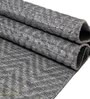 Grey Traditional Wool And Viscose 5 ft x 7 ft Hand Woven Carpet