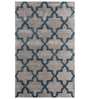 Trellis Pattern Wool Hand Tufted 5 x 8 Feet Carpet