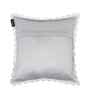 Grey Velvet Abstract 16X16 Inches Cushion Covers (Pack of 5)