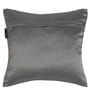 Grey Floral Leaf Velvet 16 x 16 Inches Cushion Covers (Set of 2)