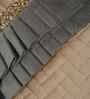 Grey Velvet Textured 12X18 Inches Cushion Covers (Pack of 2)