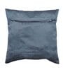 Grey Floral Velvet 16 x 16 Inches Cushion Covers (Set of 5)