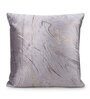 Grey Velvet Traditional 16x16 inches Cushion Covers (Pack of 2)