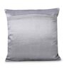 Grey Velvet Traditional 16x16 inches Cushion Covers (Pack of 2)