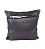 Grey Velvet Traditional 16x16 inches Cushion Covers (Pack of 2)