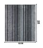 Grey Vibe Microfiber Backing  3X5 Ft Floor Carpet