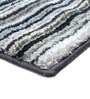 Grey Vibe Microfiber Backing  3X5 Ft Floor Carpet