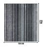 Grey Vibe Microfiber Backing 5X7 Ft Carpet