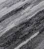 Grey Viscose and Wool Abstract 6 ft x 9 ft Hand Tufted Carpet