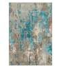 Grey Washed-Out Hand Knotted Bamboo Silk Carpet 6ft x 8ft