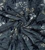 Grey White Polyester Solid 105 GSM Double Bed Comforter