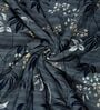 Grey White Polyester Solid 105 GSM Single Bed Comforter