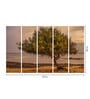 Grey Wood Multiple Frames Beautiful Tree Art Panels