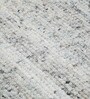 Grey Wool 5 X 8 Feet Hand Woven Carpet