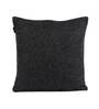 Grey Traditional Wool 16 x 16 Inches Cushion Cover