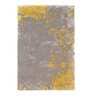 Buy Grey Wool and Viscose Abstract 4 x 6 Feet Hand Tufted Carpet