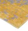 Buy Grey Wool and Viscose Abstract 4 x 6 Feet Hand Tufted Carpet