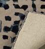 Buy Grey Wool and Viscose Abstract 4 x 6 Feet Hand Tufted Carpet