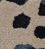 Buy Grey Wool and Viscose Abstract 4 x 6 Feet Hand Tufted Carpet