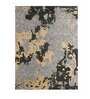 Buy Grey Wool and Viscose Abstract 6 x 8 Feet Hand Tufted Carpet
