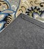 Grey Wool Floral 4 x 6 Feet Hand Tufted Carpet Hand Tufted Carpet