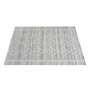 Grey Abstract Wool 5 ft x 7 ft Hand Woven Carpet