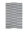 Grey Wool Geometric 60 x 84 Inches Flat Weaves Dhurries