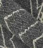 Grey Geometric Wool 5 ft x 8 ft Hand Tufted Carpet