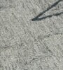 Grey Abstract Wool 6 ft x 9 ft Hand Tufted Carpet