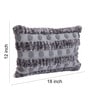 Grey Wool Tufted Polka Dots 30x46 inches Cushion Covers Set of 2