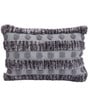 Grey Wool Tufted Polka Dots 30x46 inches Cushion Covers Set of 2