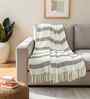 Grey Woven Yarn Dyed Shivalik Throw