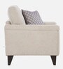 Grimsby Fabric 1 Seater Sofa in Cloud Colour