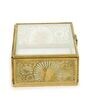 Gris Gold Glass & Brass Jewellery Organiser