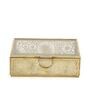Gris Gold Glass & Brass Jewellery Organiser