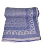 GRJ Jaipuri Print Single Bed Razai In Blue
