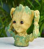 Groot Planter with Hands Up Figurine