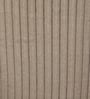 Groovy Velvet Fluted Pouffe In Brown Colour