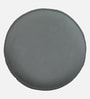 Groovy Velvet Fluted Pouffe In Dark Grey Colour