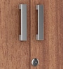 Grove 2 Door Wardrobe in Brown Finish