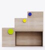 Growing Up Kids Storage Cabinet in Oak Colour